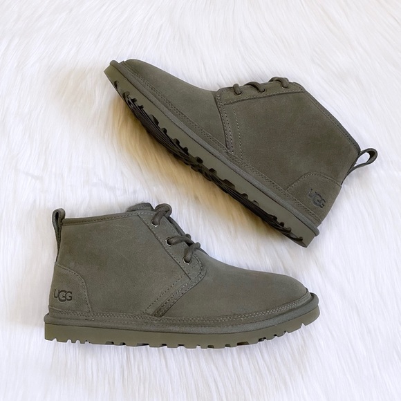 UGG Women’s Neumel Burnt Olive Suede Chukka Boots - Picture 5 of 8